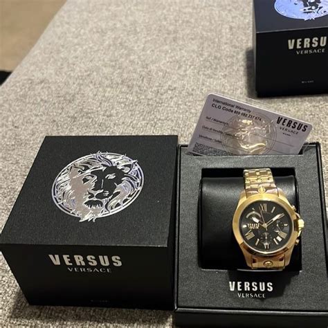 fake gold versace watch|versace authentication check.